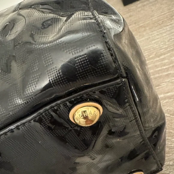 Michael Kors Grayson large pattern leather satchel - Picture 10 of 14